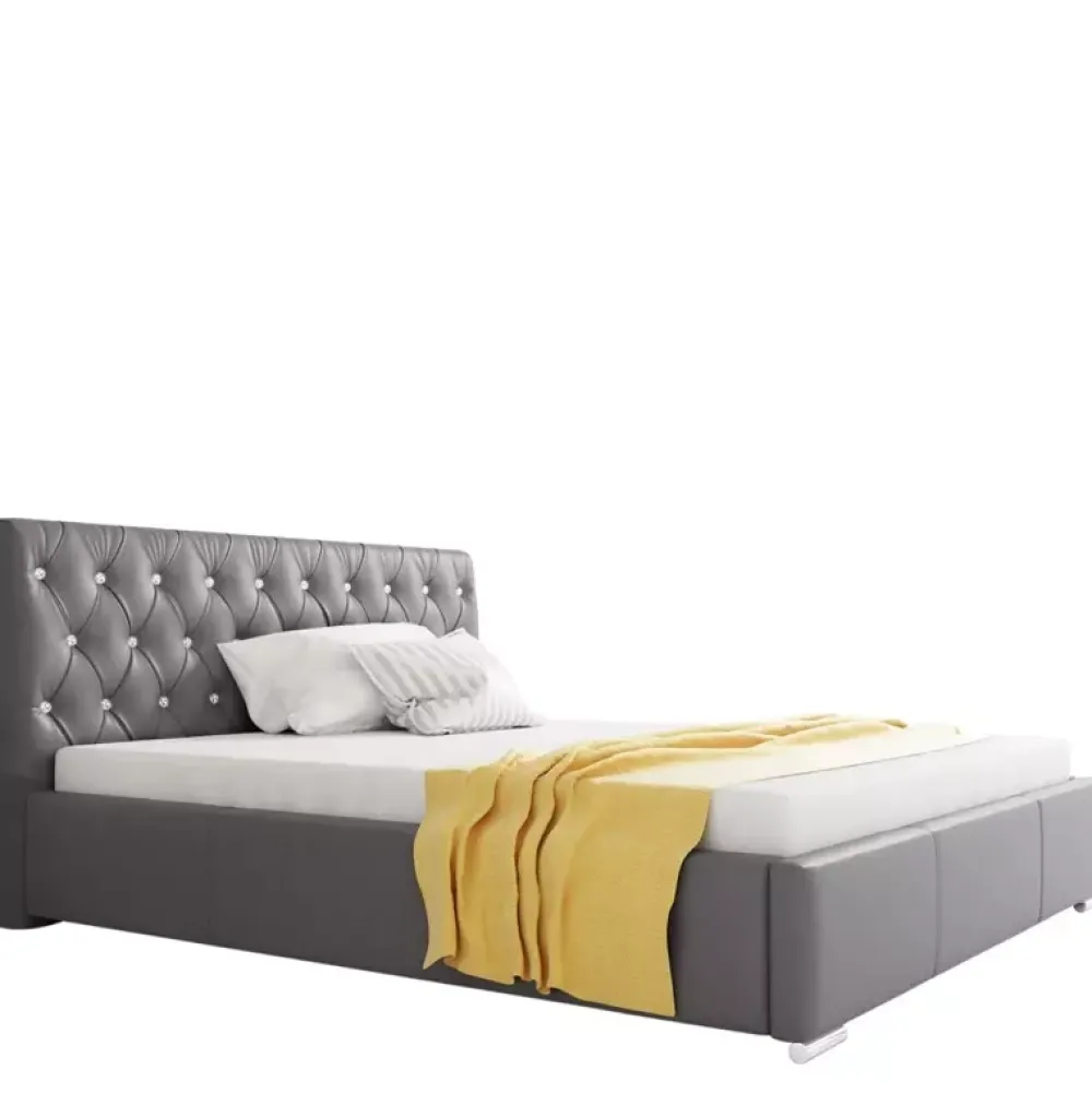 Łóżka Młodzieżowe|Łóżka Dziecięce>Gruszka Łóżko tapicerowane 120x200 zielone RYGA