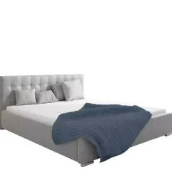 Łóżka Młodzieżowe|Łóżka Zielone></noscript>Gruszka Łóżko tapicerowane 140x200 zielone WIEDEŃ