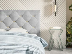 Łóżka Z Zagłówkiem|Łóżka Z Pojemnikiem></noscript>Riban Łóżko tapicerowane z pojemnikiem 180x200 cm DRALE