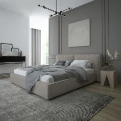 Meble Młodzieżowe|Łóżka Młodzieżowe>Laaph Studio Łóżko tapicerowane z pojemnikiem na pościel 160x200 PALISE