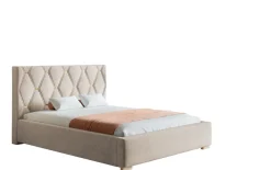 Łóżka Młodzieżowe|Łóżka Dziecięce>Riban Łóżko tapicerowane ze stelażem i pojemnikiem 120x200 cm HAPPE