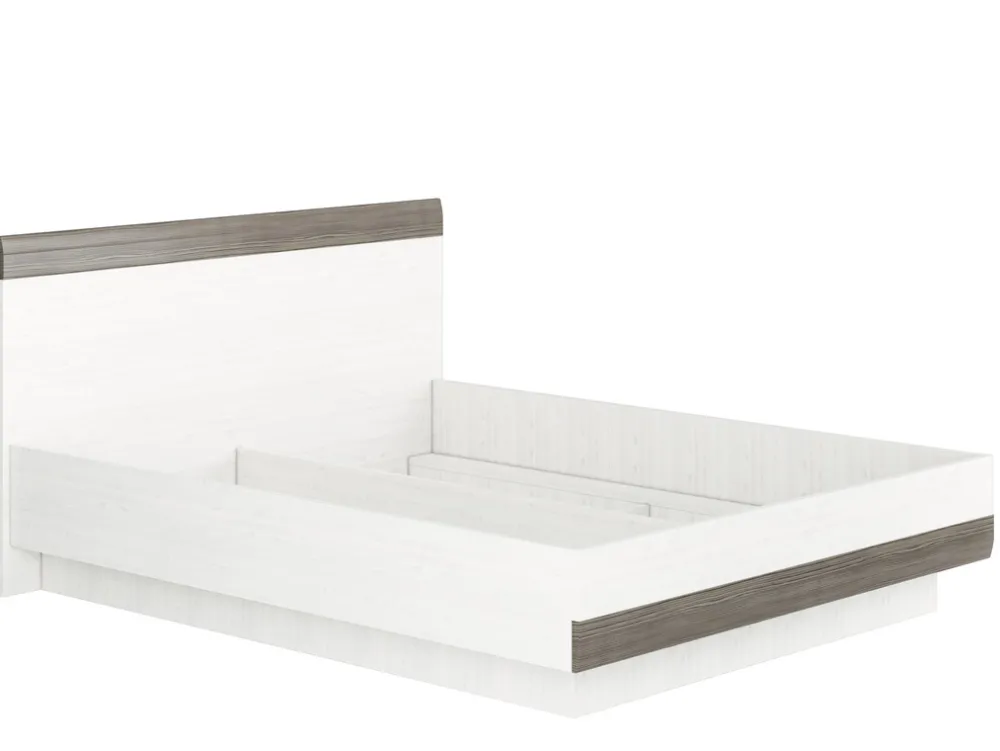 Łóżka Młodzieżowe|Łóżka Małżeńskie>ML Meble Łóżko 160x200 cm do sypialni z pojemnikiem na pościel BLANCO