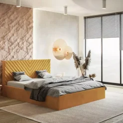 Łóżka Z Zagłówkiem|Łóżka Z Pojemnikiem></noscript>Riban Łóżko 180x200 cm podwójne REBURY