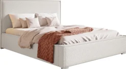 Łóżka Młodzieżowe|Łóżka Z Zagłówkiem>Riban Łóżko 140x200 cm wysokie oparcie KRAM