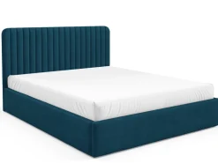 Łóżka Młodzieżowe|Łóżka Z Zagłówkiem></noscript>Gruszka Łóżko 160x200 cm z pojemnikiem BELIVO tapicerowane