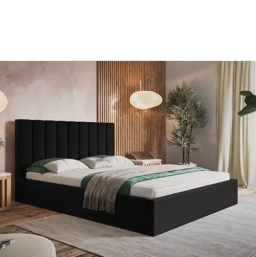 Łóżka Młodzieżowe|Łóżka Z Zagłówkiem>Riban Łóżko 160x200 cm z pojemnikiem SEDALE