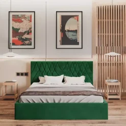 Łóżka Z Zagłówkiem|Łóżka Z Pojemnikiem></noscript>Riban Łóżko 180x200 cm z pojemnikiem SHELES