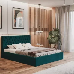 Łóżka Z Zagłówkiem|Łóżka Z Pojemnikiem></noscript>Riban Łóżko 180x200 cm z pojemnikiem SHELES