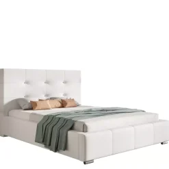 Łóżka Z Pojemnikiem|Łóżka Zielone></noscript>Riban Łóżko 180x200 cm z wysokim oparciem PRANS