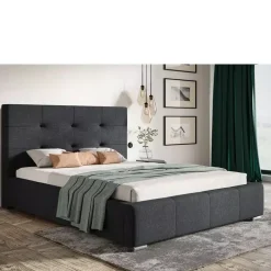 Łóżka Z Pojemnikiem|Łóżka Zielone></noscript>Riban Łóżko 180x200 cm z wysokim oparciem PRANS