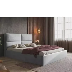 Łóżka Młodzieżowe|Łóżka Z Zagłówkiem></noscript>Riban Łóżko 160x200 cm z wysokim zagłówkiem PLESON