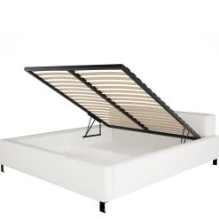 Meble Młodzieżowe|Łóżka Młodzieżowe></noscript>Laaph Studio Łóżko 140x200 do sypialni z niskim zagłówkiem LAMEZIA