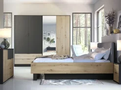 Łóżka Małżeńskie|Łóżka Ze Stelażem></noscript>MEBLOSIEK Łóżko 160x200 sypialniane UTOPIA z pojemnikiem i podnośnikiem