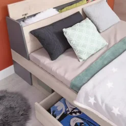 Meble Dla Dzieci|Łóżka Młodzieżowe>MEBLAR Łóżko 90x200 z szufladami DAPHNE