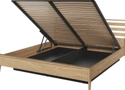 Łóżka Małżeńskie|Łóżka Ze Stelażem></noscript>lenart. Łóżko z pojemnikiem na pościel i stelażem 180x200 cm COZY