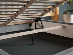 Łóżka Młodzieżowe|Łóżka Z Zagłówkiem></noscript>Riban Łóżko z pojemnikiem na pościel 140x200 cm tapicerowane HARK