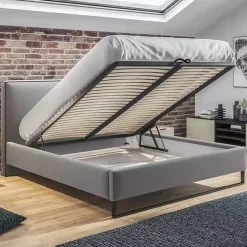 Łóżka Młodzieżowe|Łóżka Z Pojemnikiem>COMFORTEO Łóżko z pojemnikiem na pościel 140x200 WINTER