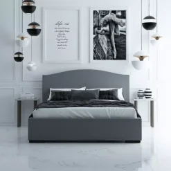 Łóżka Młodzieżowe|Łóżka Z Zagłówkiem>Laaph Studio Łóżko z pojemnikiem 140x200 BONA