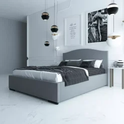 Łóżka Młodzieżowe|Łóżka Z Zagłówkiem></noscript>Laaph Studio Łóżko z pojemnikiem 140x200 BONA