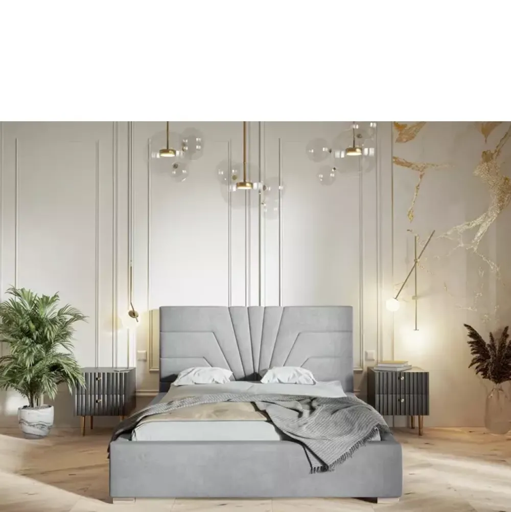 Łóżka Młodzieżowe|Łóżka Z Zagłówkiem>Riban Łóżko z pojemnikiem 160x200 cm BELES