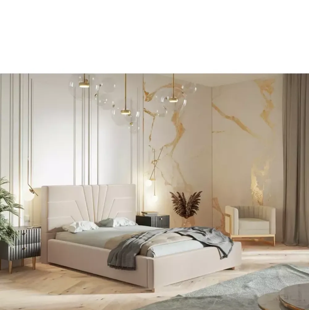 Łóżka Młodzieżowe|Łóżka Z Zagłówkiem>Riban Łóżko z pojemnikiem 160x200 cm BELES