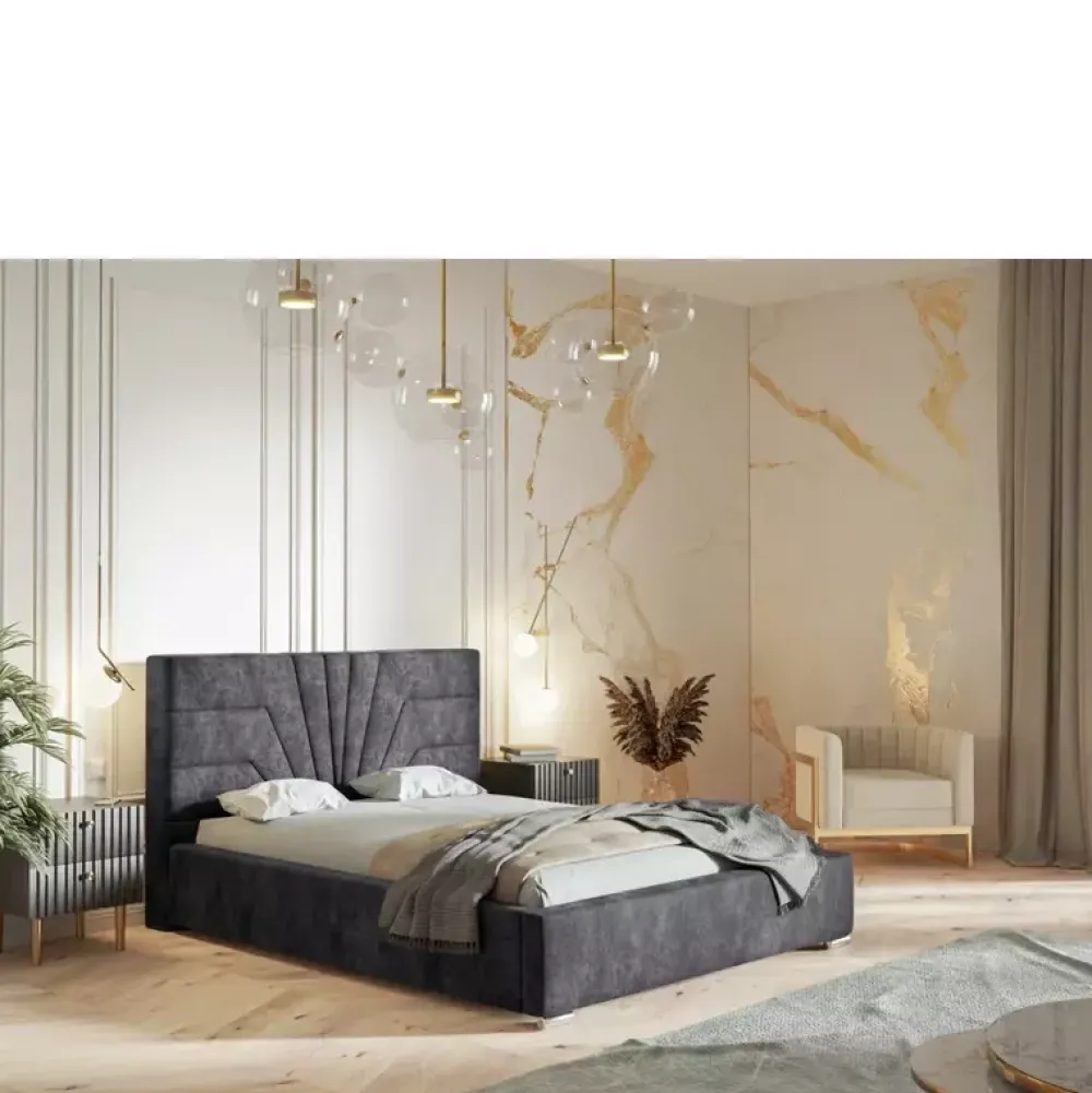 Łóżka Młodzieżowe|Łóżka Z Zagłówkiem>Riban Łóżko z pojemnikiem 160x200 cm BELES