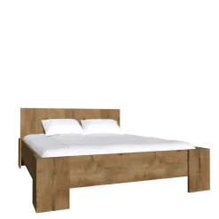 Łóżka Na Nóżkach|Łóżka Z Zagłówkiem>GAŁA MEBLE Łóżko z zagłówkiem 180x200 MERIZO dąb lefkas