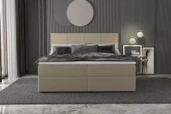 Łóżka Z Zagłówkiem|Łóżka Z Materacem>Laaph Studio Łóżko z zagłówkiem 180x200 MUNA