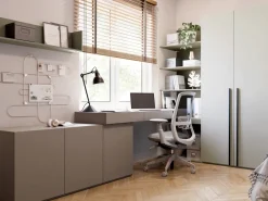 Meble Dla Dzieci|Meble Młodzieżowe></noscript>lenart. Komoda 141 cm do pokoju młodzieżowego WOOW z półkami clay gray