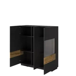 Zestawy Mebli Do Salonu|Komody>Helvetia Komoda barek 130 cm KOBE matera