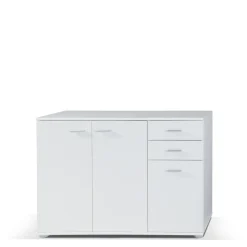 Komody>Lempert Komoda biała w stylu klasycznym MANAUS biały