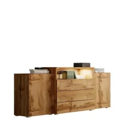 Komody>BRATEX Komoda NORBI dąb wotan