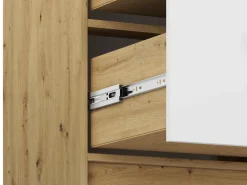 Zestawy Mebli Młodzieżowych|Komody></noscript>ML Meble Komoda do pokoju młodzieżowego z szufladami 120 cm FINI