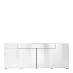 Zestawy Mebli Do Salonu|Komody></noscript>Helvetia Komoda do salonu 208 cm TENDER połysk biały