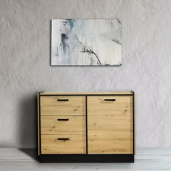 Komody|Zestawy Mebli Do Salonu></noscript>Lempert Komoda do salonu z szufladami nowoczesna 120 cm KALETTO