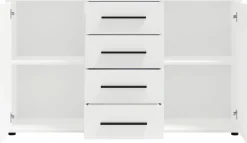 Zestawy Mebli Do Sypialni|Komody>GiB Meble Komoda do sypialni 150 cm z szufladami MAXIDO dąb artisan