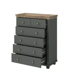 Zestawy Mebli Do Sypialni|Komody></noscript>Helvetia Komoda do sypialni z szufladami IVORIA