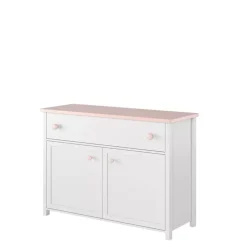 Meble Dla Dzieci|Zestawy Mebli Dziecięcych>lenart. Komoda dziecięca z szufladą i drzwiami 110 cm LUNA