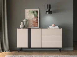 Meble Dla Dzieci|Meble Młodzieżowe>ML Meble Komoda młodzieżowa 160 cm do pokoju FERIO cashmere