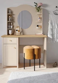 Meble Młodzieżowe|Zestawy Mebli Młodzieżowych></noscript>lenart. Komoda młodzieżowa 85 cm z szufladą i półkami STORY beż piaskowy