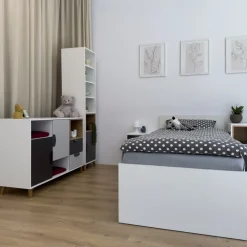 Meble Młodzieżowe|Zestawy Mebli Młodzieżowych></noscript>JUREK Komoda nowoczesna 80 cm JORK