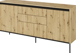 Komody|Zestawy Mebli Do Salonu>lenart. Komoda nowoczesna z frezowanymi frontami i szufladami TREND