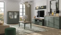 Szafki Rtv></noscript>Helvetia Komoda rtv w stylu klasycznym IVORIA