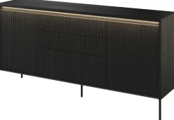 Komody|Zestawy Mebli Do Salonu></noscript>lenart. Komoda w stylu nowoczesnym z szufladami do salonu TREND czarny