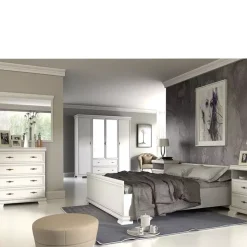 Zestawy Mebli Do Sypialni|Zestawy Mebli Do Salonu></noscript>GAŁA MEBLE Komoda wysoka biała KOLONIA sosna andersen