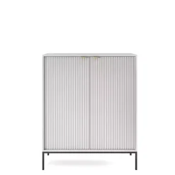 Komody>PIASKI Komoda wysoka szara AVANTI szary