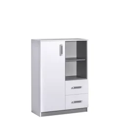 Zestawy Mebli Młodzieżowych|Komody>DOMEL Komoda wysoka z szufladami TRAFIKO