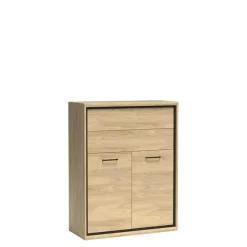 Zestawy Mebli Do Sypialni|Komody>JARSTOL Komoda wysoka z szufladami MORNE