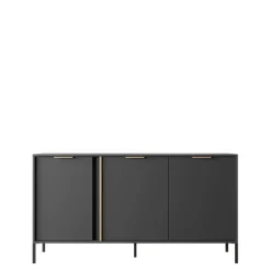Komody>LASKI Komoda z drzwiami 153 cm LECCE antracyt
