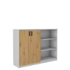 Komody>Lempert Komoda z półkami MULL